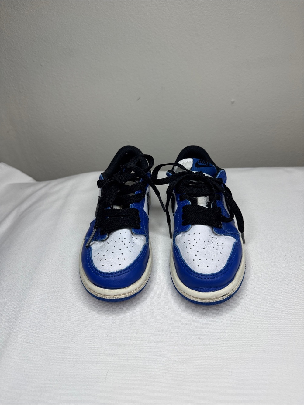 Jordan 1 Retro Low OG PS ‘Game Royal’ Kids Sneakers Sz 12 C. FQ436-140